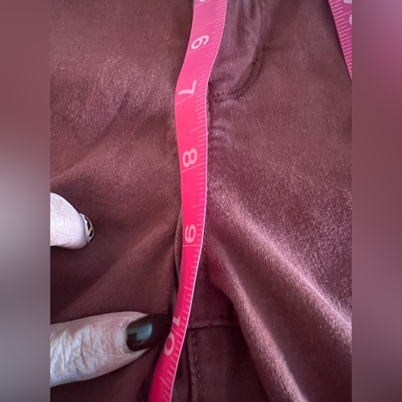 WIT & WISDOM ‘ab'solution High Waist Ankle Skinny Pants Burnt Henna Size 6 EUC - Picture 6 of 11